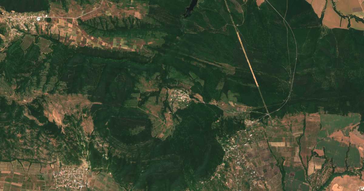 Carte satellite de Zetyovo
