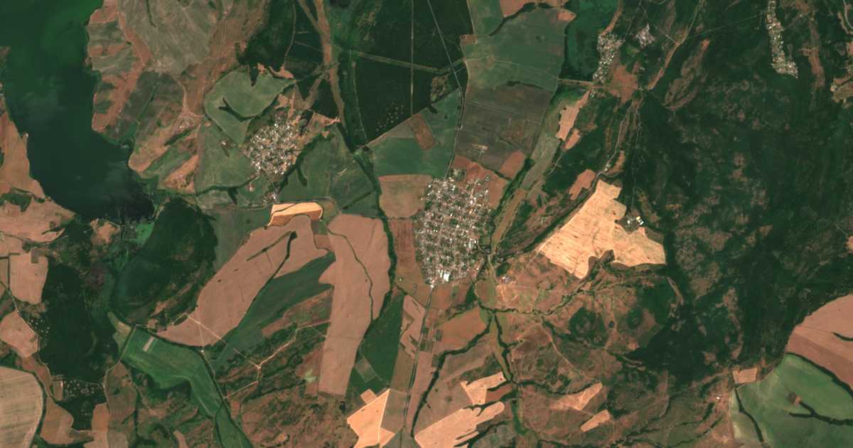 Carte satellite de Marinka