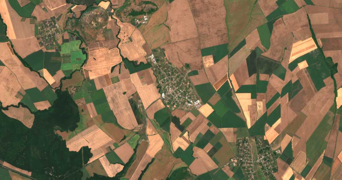 Carte satellite de Rusokastro