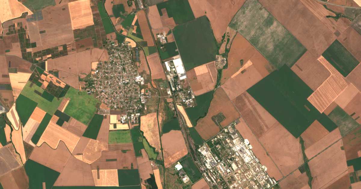 Carte satellite de Svoboda