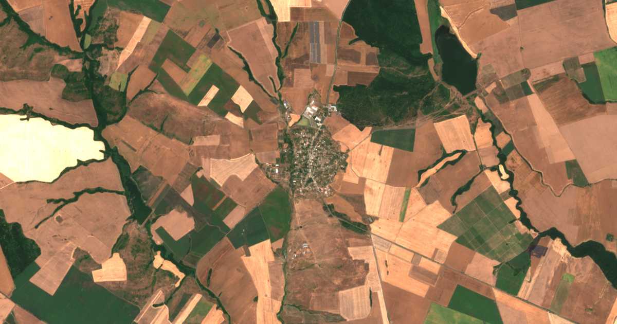 Carte satellite de Troyanovo