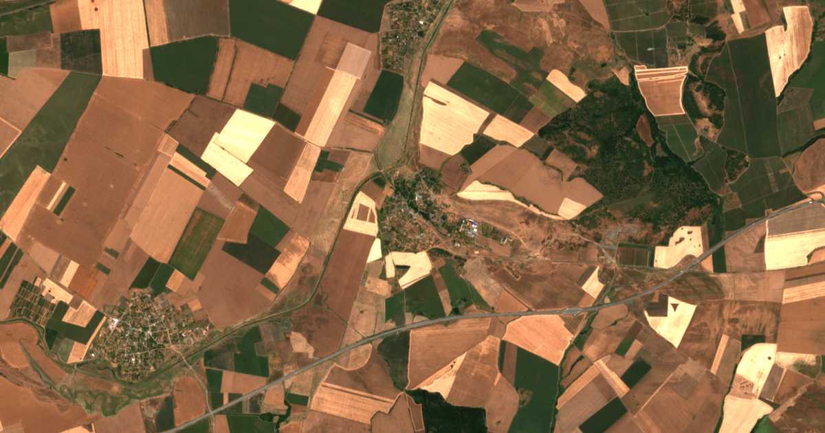 Carte satellite de Devetak