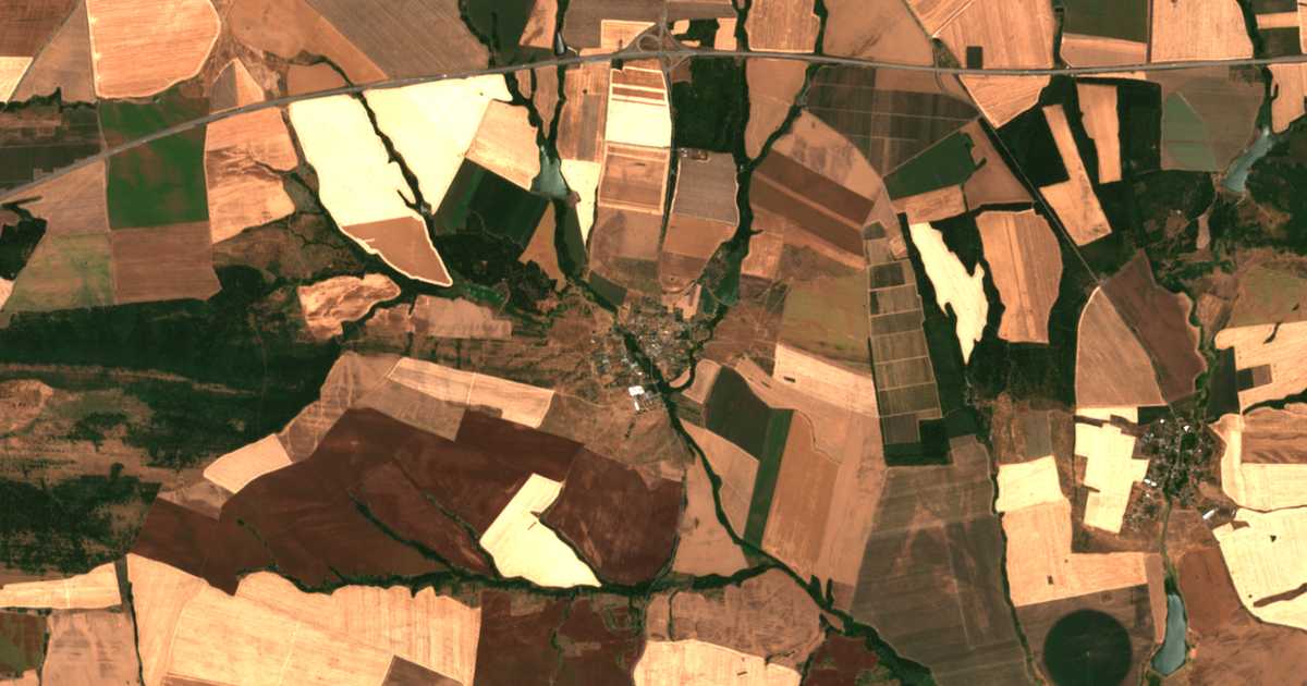 Carte satellite de Dragantsi