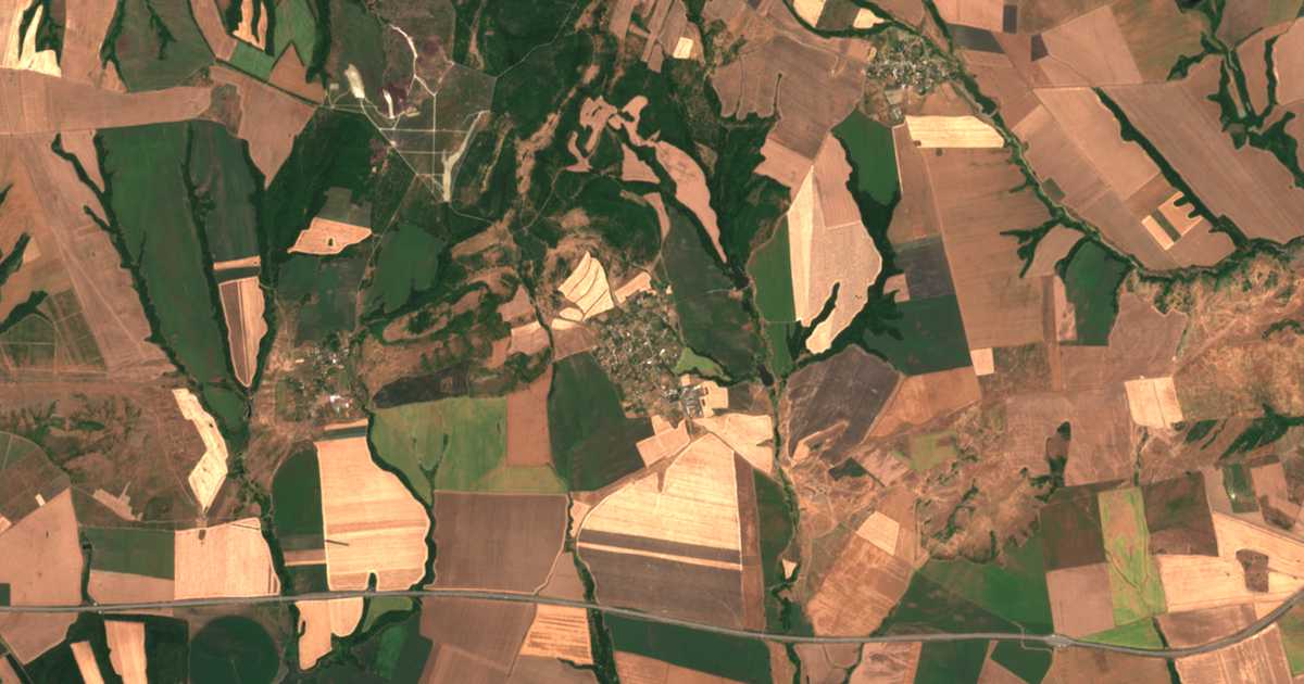 Carte satellite de Hadzhiite