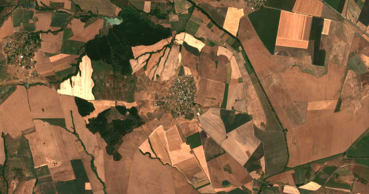 Carte satellite de Iskra