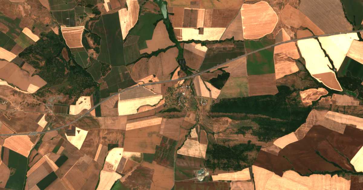 Carte satellite de Zheleznik