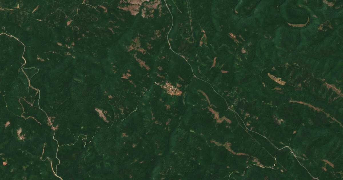 Carte satellite de Brashlyan