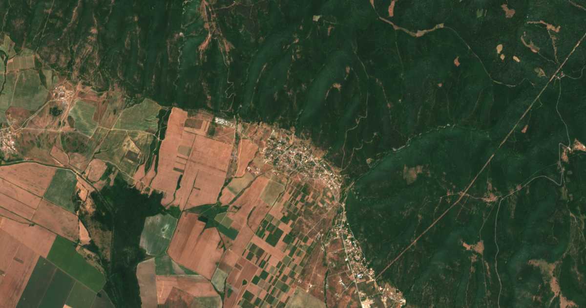 Carte satellite de Kosharitsa