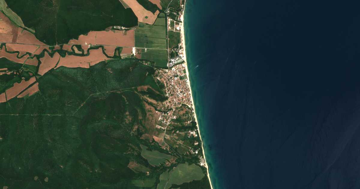 Carte satellite de Obzor