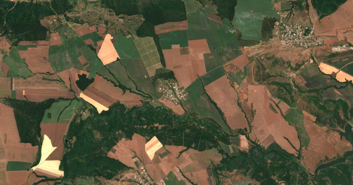 Carte satellite de Belodol
