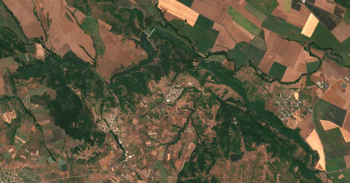 Carte satellite de Gaberovo