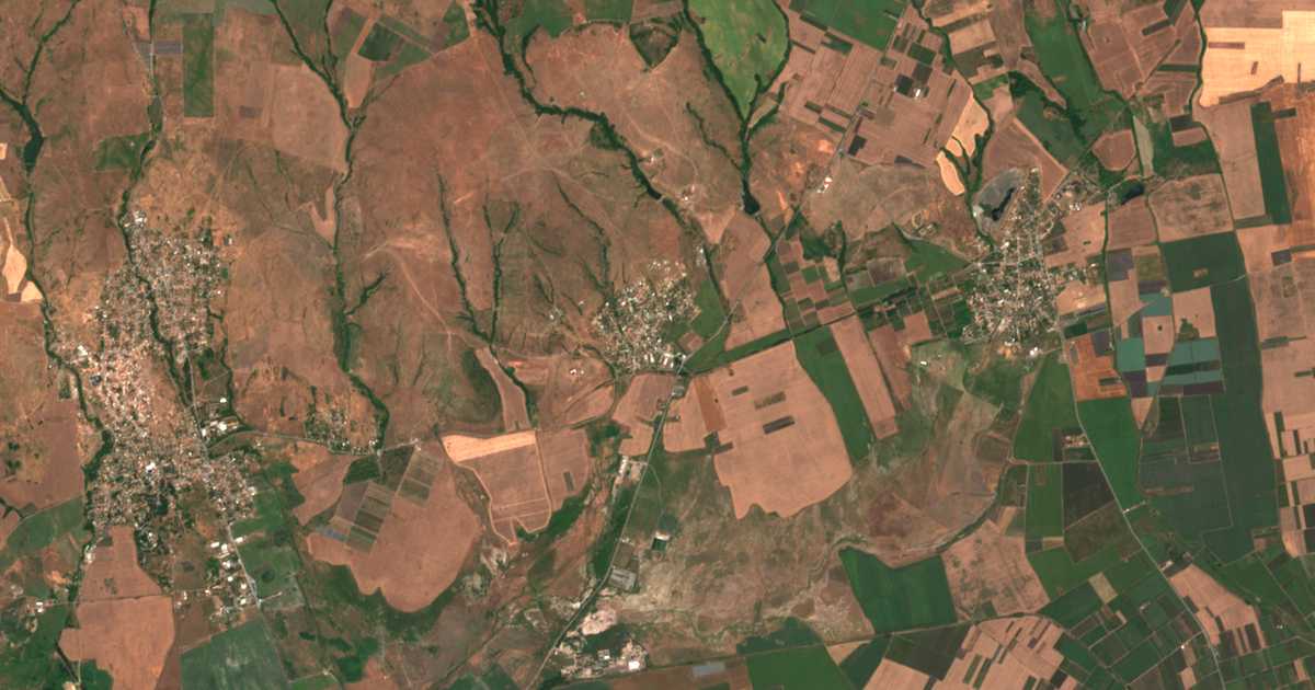 Carte satellite de Laka