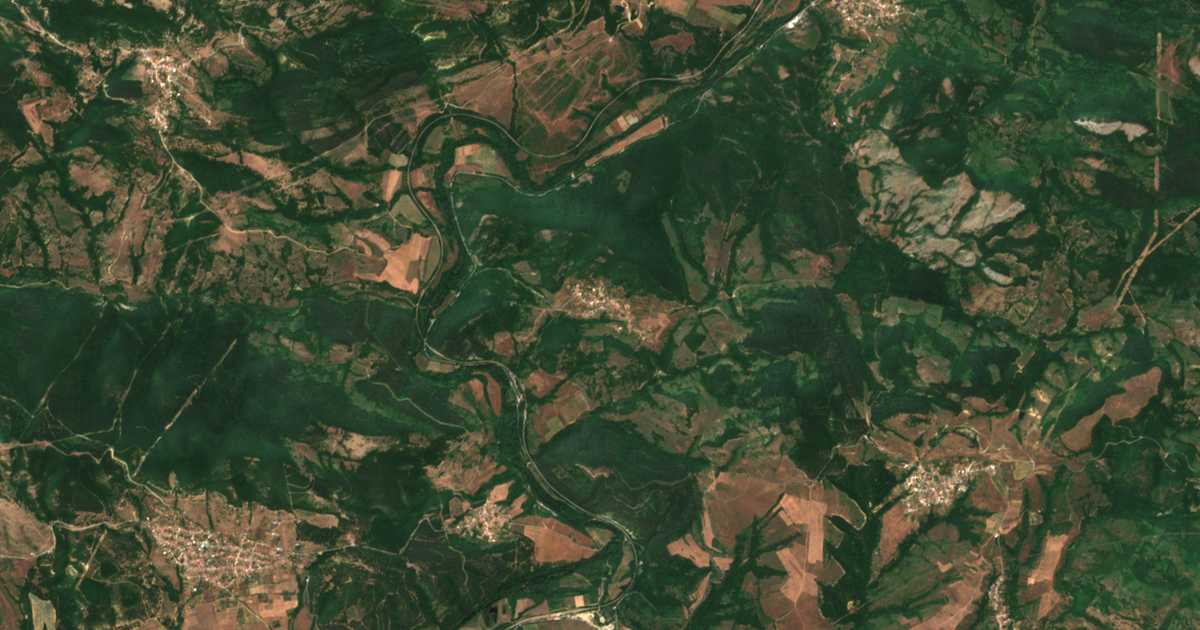 Carte satellite de Dropla