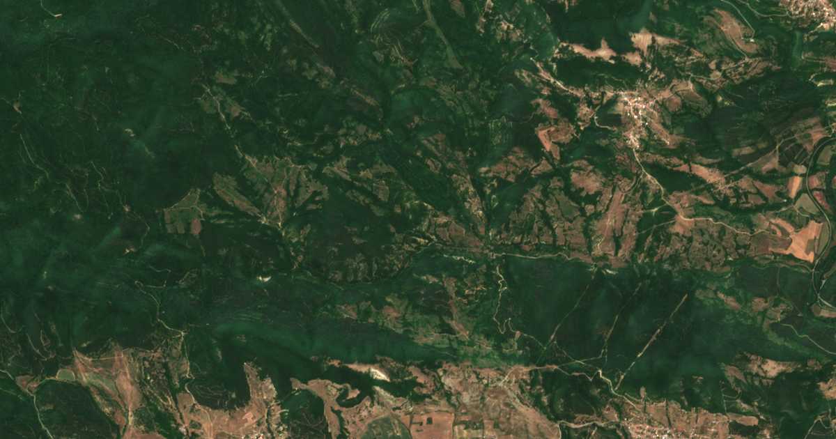 Carte satellite de Dyulya