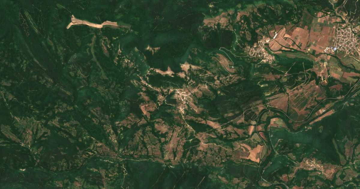 Carte satellite de Karavelyovo