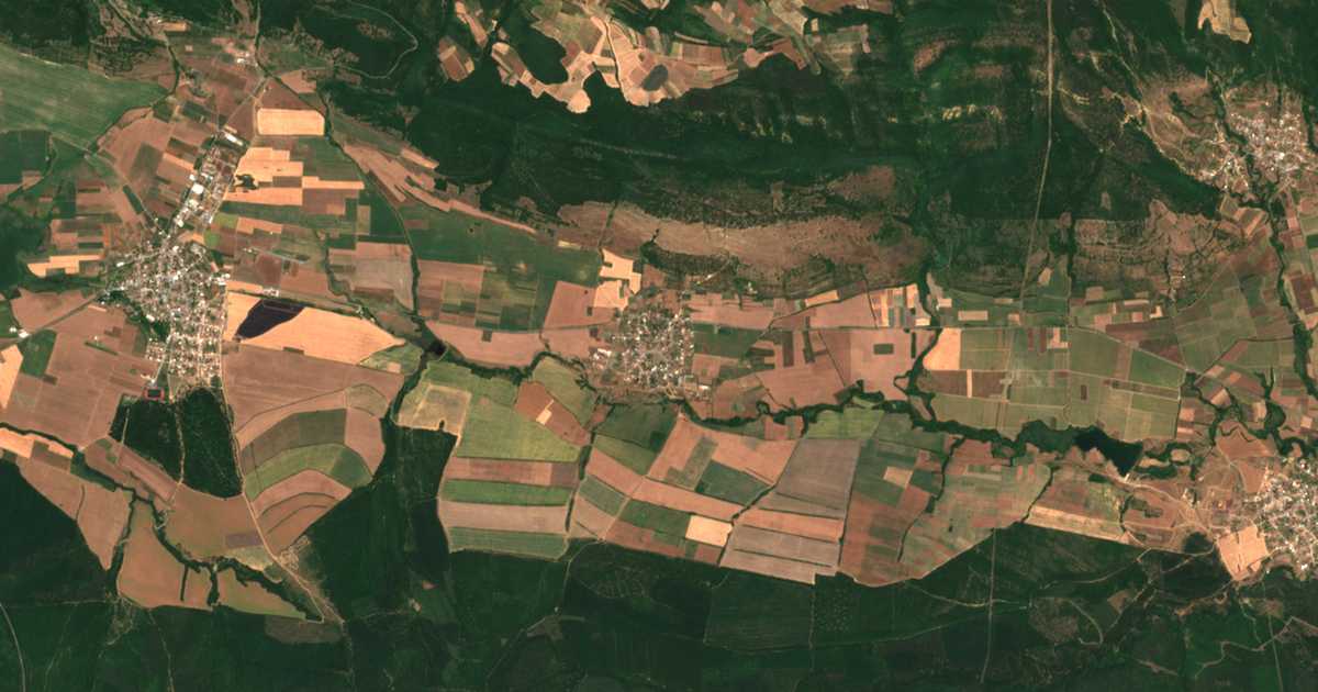 Carte satellite de Preobrazhentsi