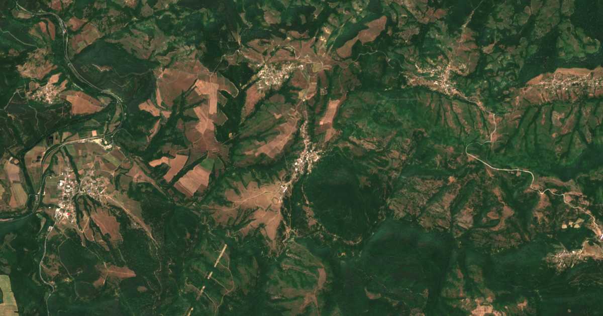 Carte satellite de Rechitsa