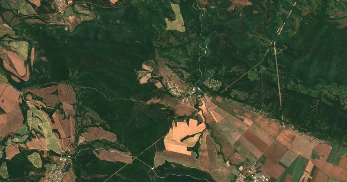 Carte satellite de Shivarovo