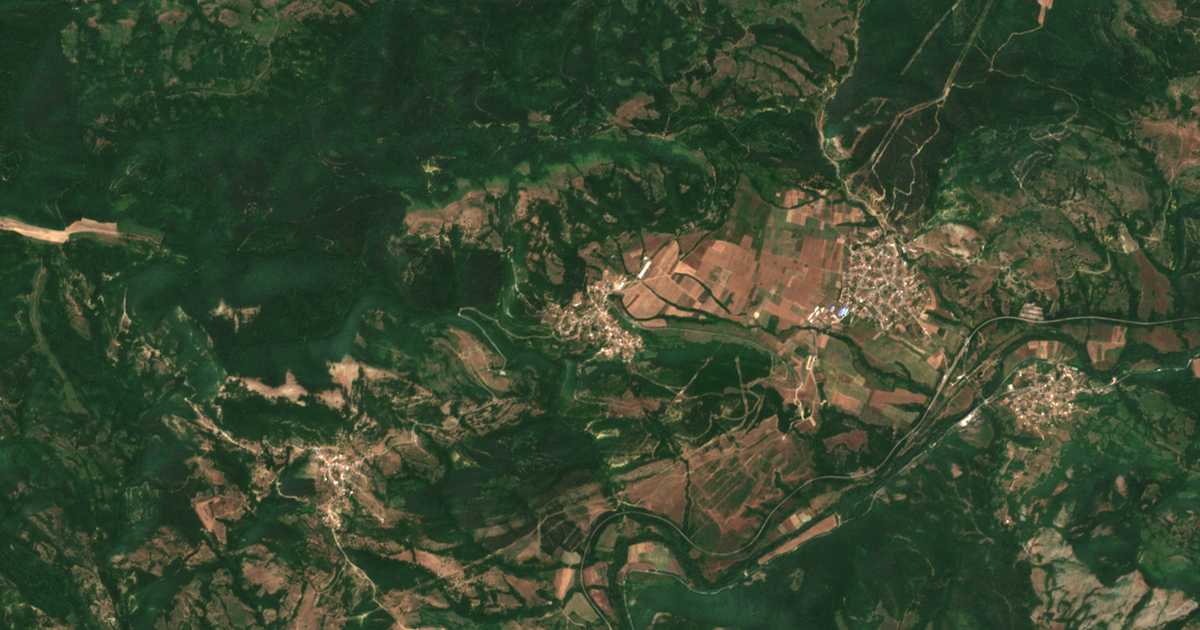 Carte satellite de Sokolets