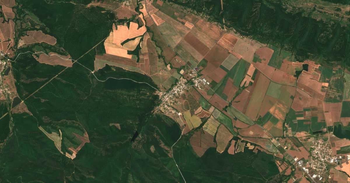 Carte satellite de Vresovo
