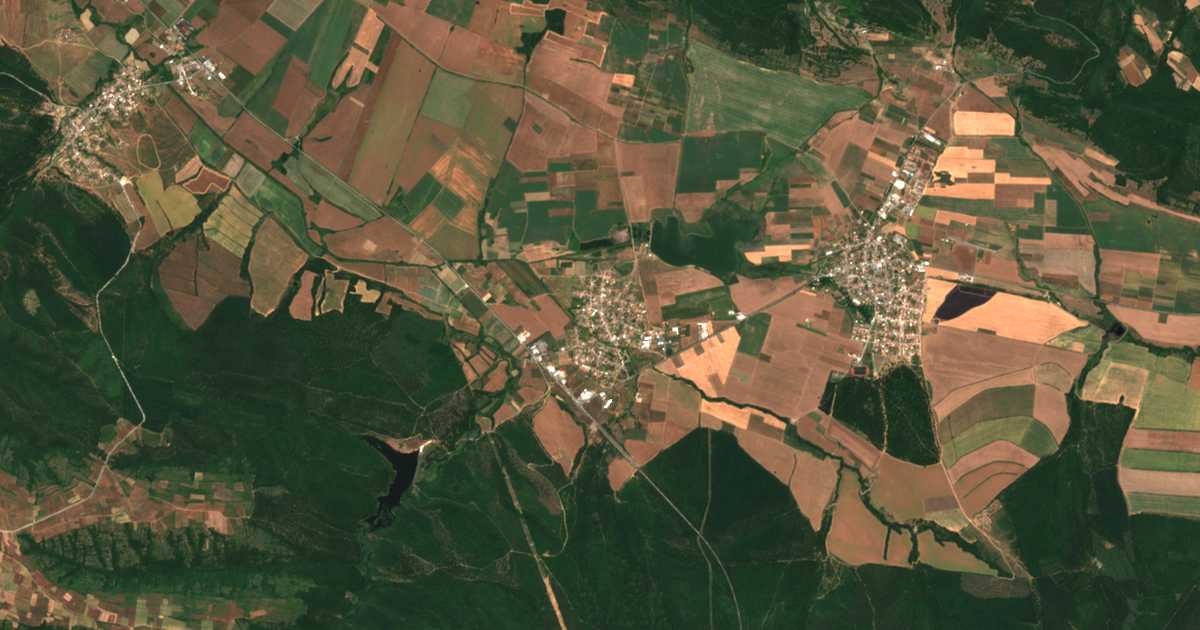 Carte satellite de Jabǎlčevo