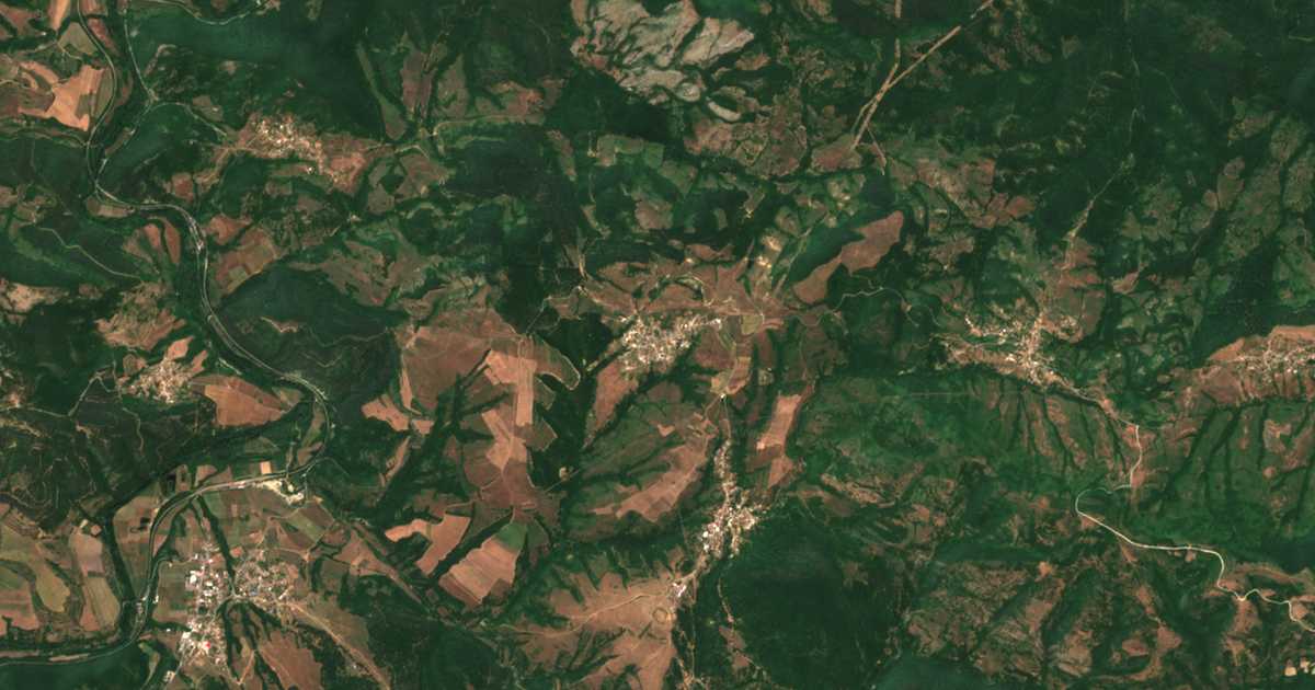 Carte satellite de Yasenovo