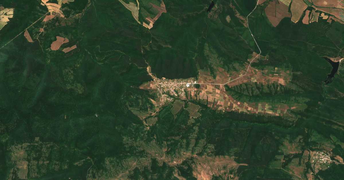 Carte satellite de Zajčar