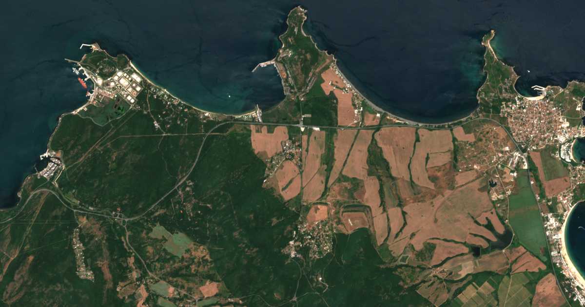 Carte satellite de Atiya