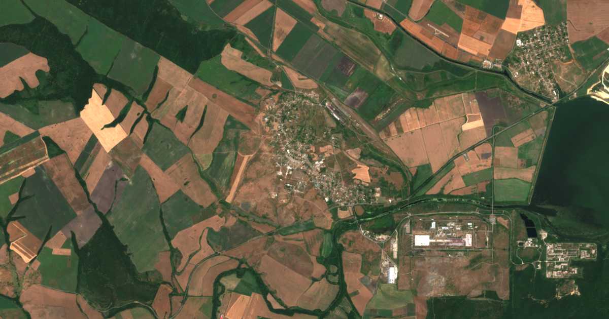 Carte satellite de Debelt