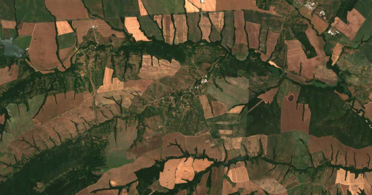 Carte satellite de Draka