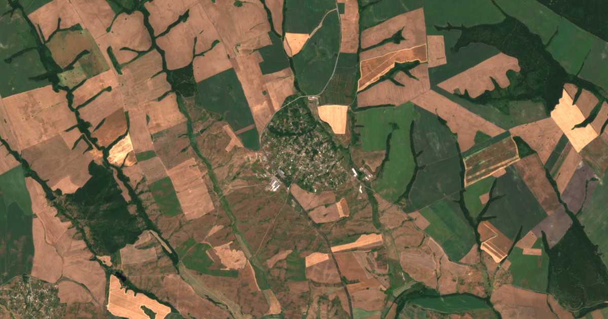 Carte satellite de Drachevo