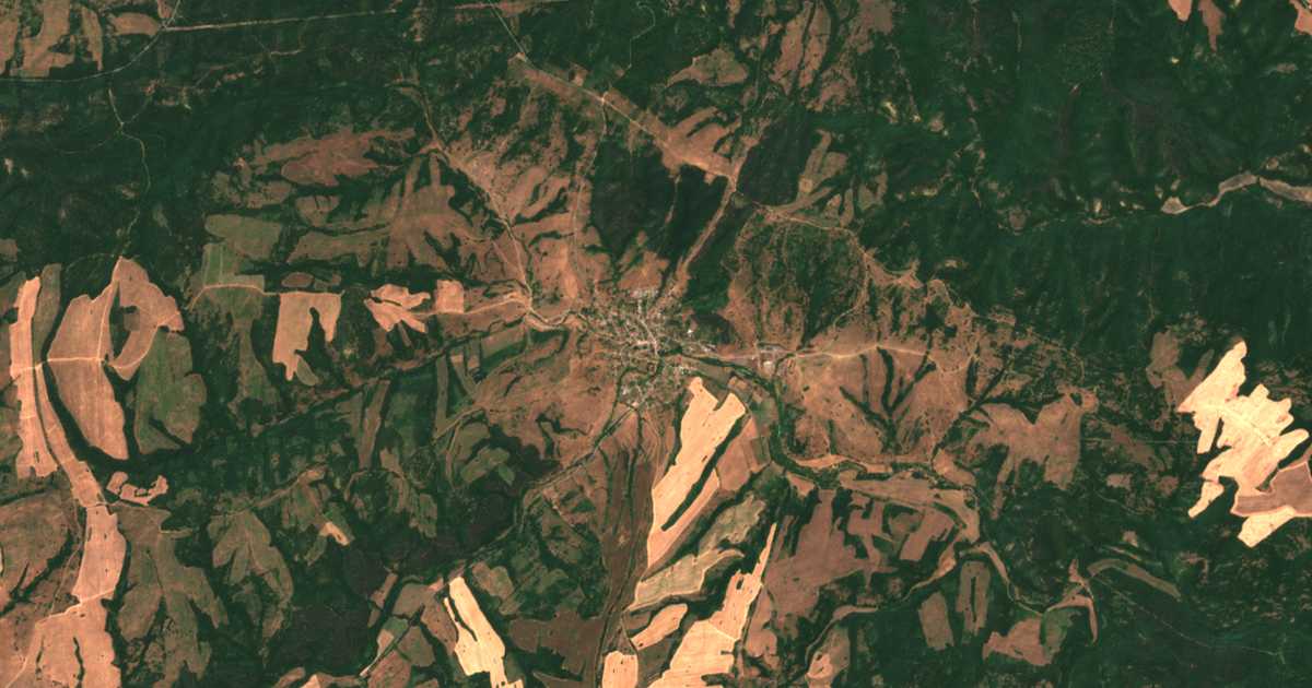 Carte satellite de Fakiya
