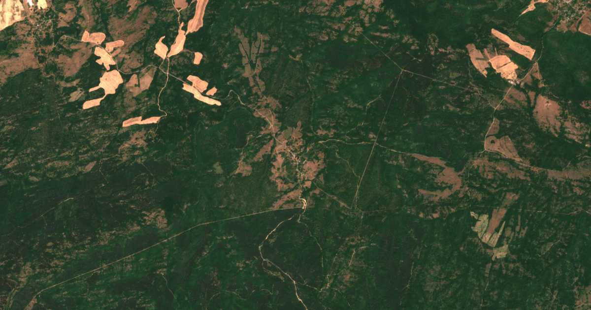 Carte satellite de Granichar