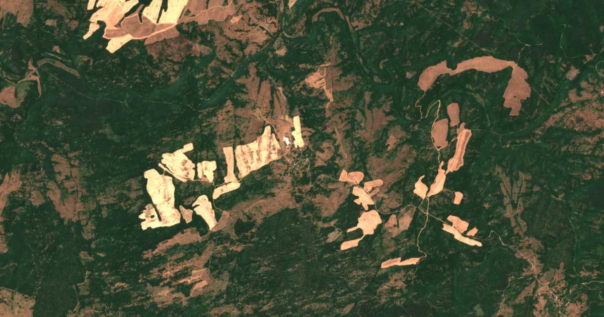 Carte satellite de Kirovo