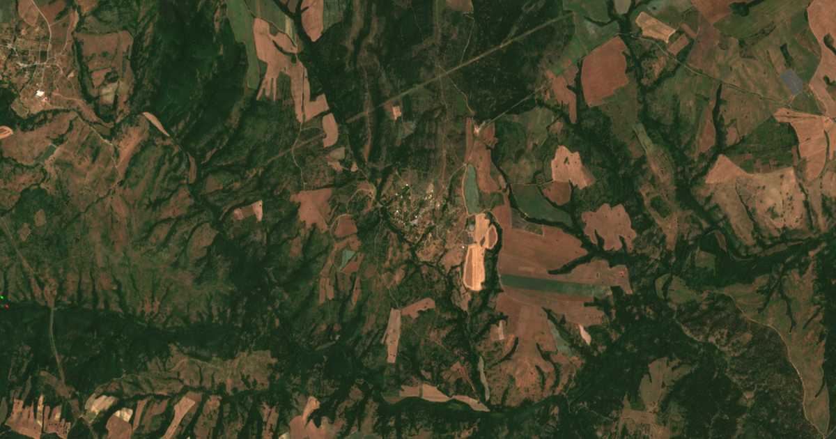 Carte satellite de Kubadin