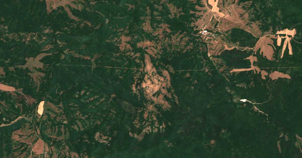 Carte satellite de Varovnik