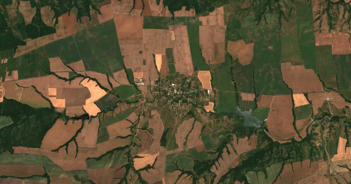 Carte satellite de Zornitsa