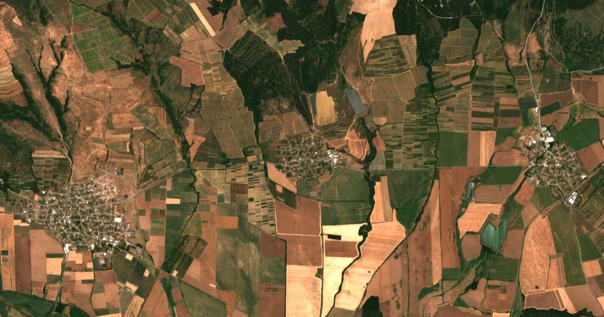 Carte satellite de Chernitsa