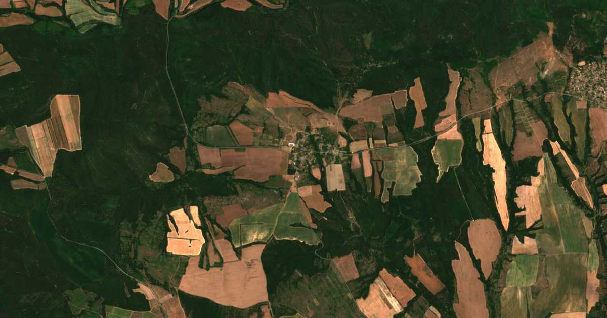 Carte satellite de Esen