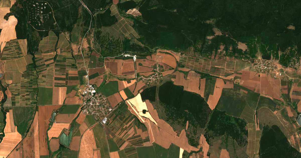 Carte satellite de Klimash