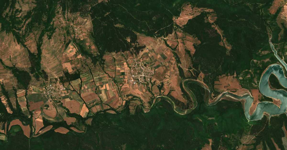 Carte satellite de Manolich