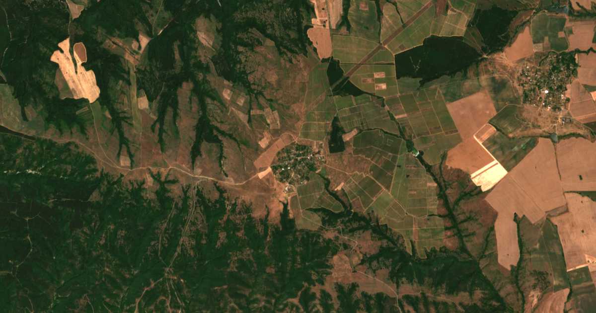 Carte satellite de Terziysko