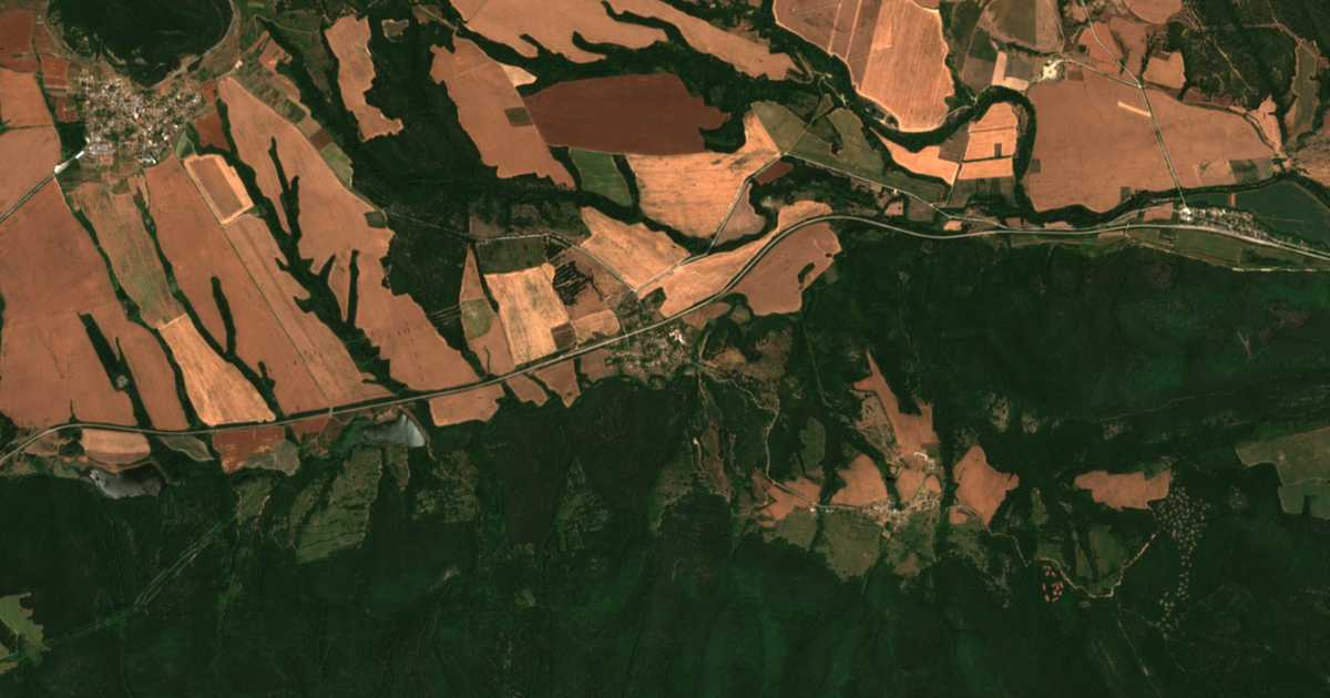Carte satellite de Vedrovo