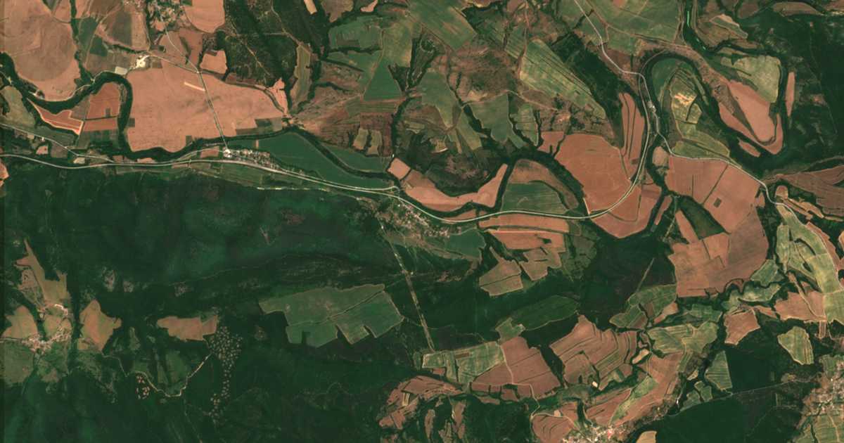 Carte satellite de Zavet