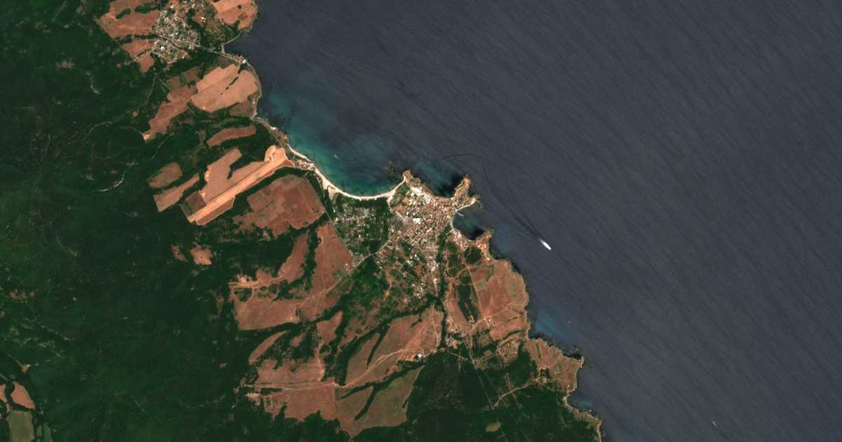 Carte satellite de Ahtopol