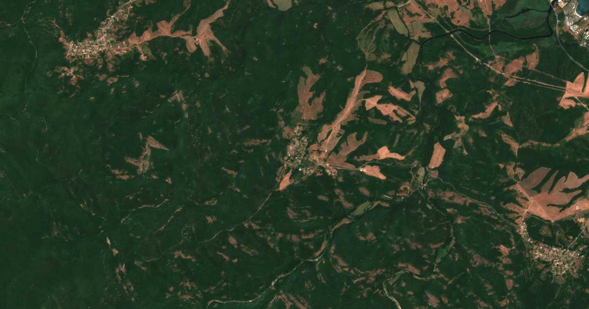 Carte satellite de Fazanovo
