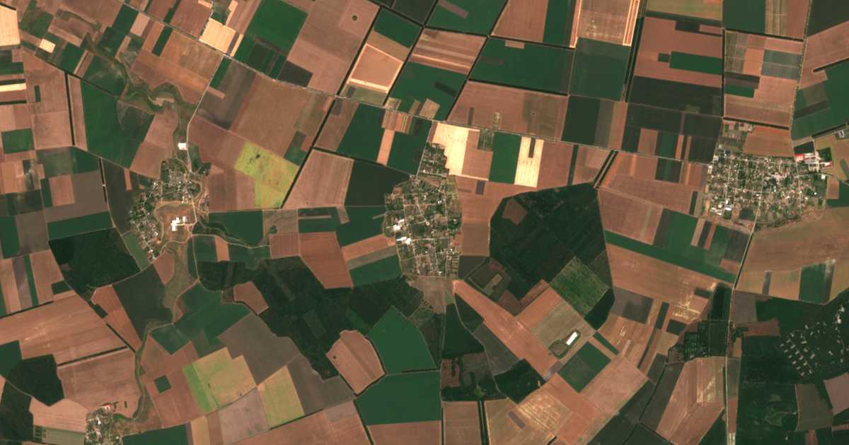 Carte satellite de Bezvoditsa