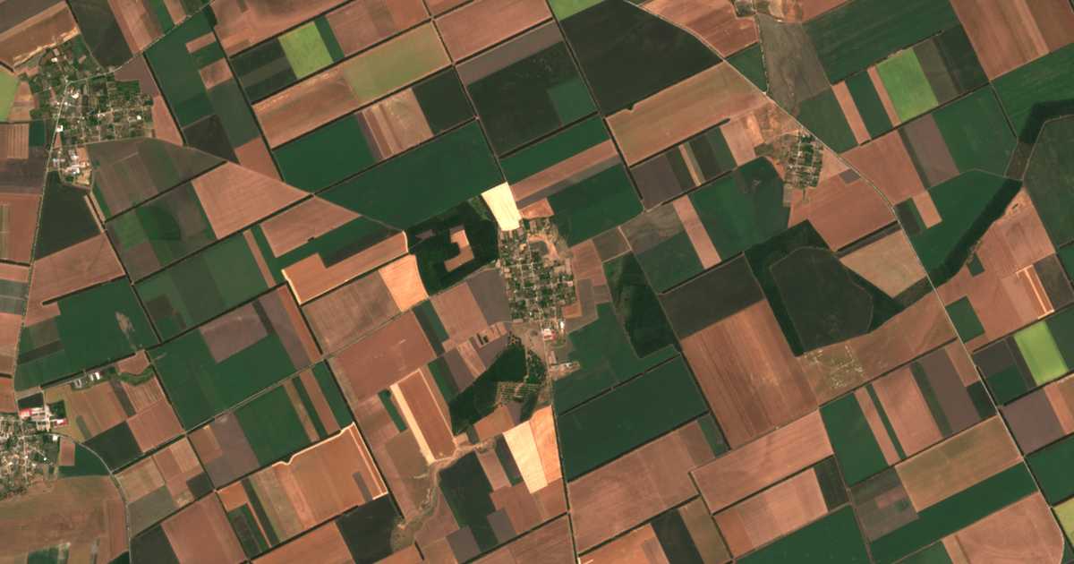 Carte satellite de Dǎbrava