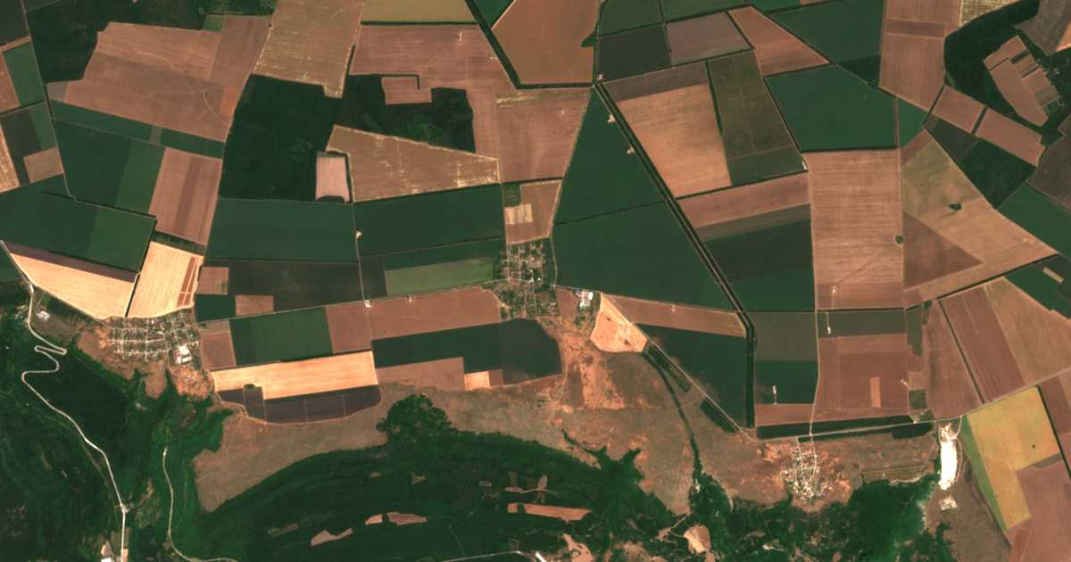 Carte satellite de Hrabrovo