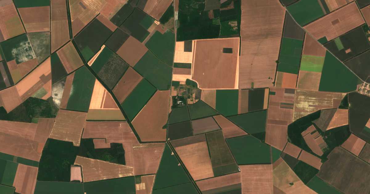 Carte satellite de Karvuna